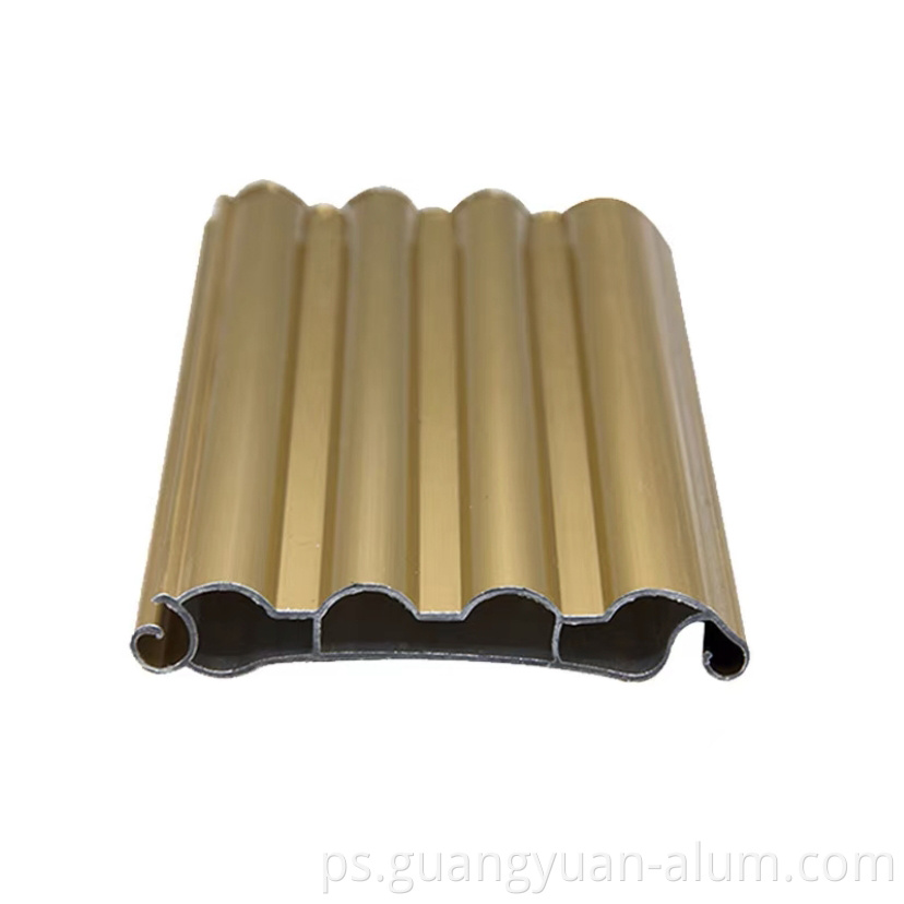 guangyuan aluminum co., ltd Aluminum Roller Shutter Aluminum Extrusion Profiles Aluminum Profile Gate